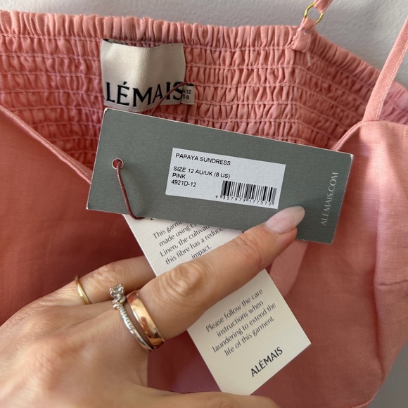 Alemais Papaya Sundress - Picture 5 of 5